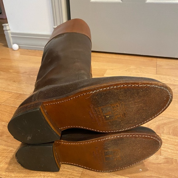 Frye Jet boot riding dark brown - Picture 2 of 3